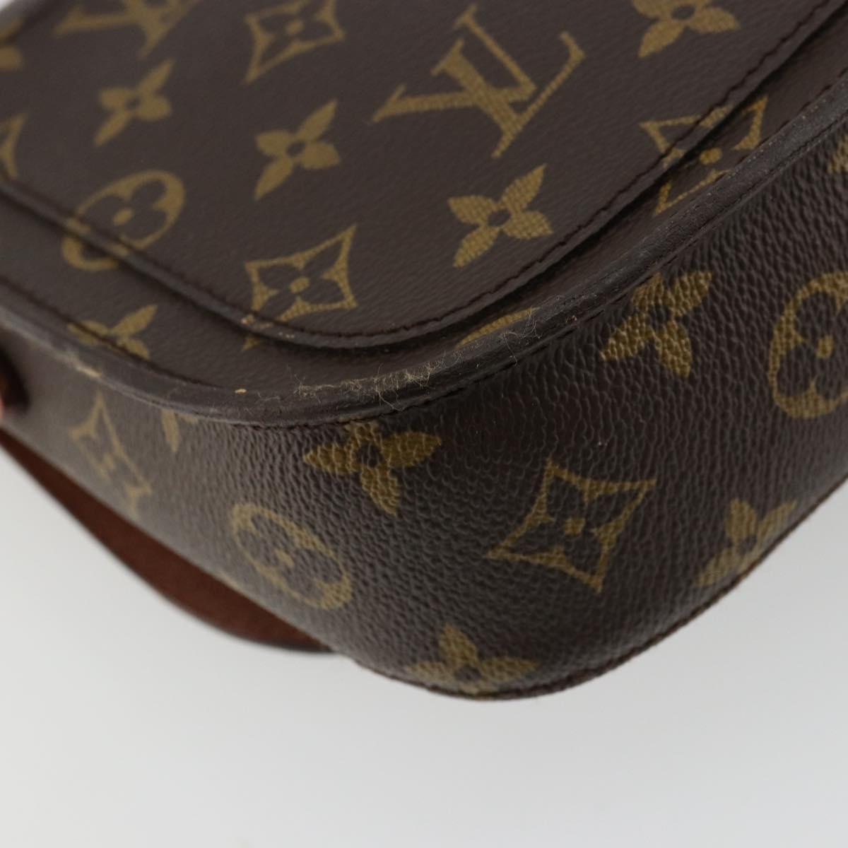 LOUIS VUITTON Monogram Saint Cloud MM Shoulder Bag M51243 LV Auth ka1102