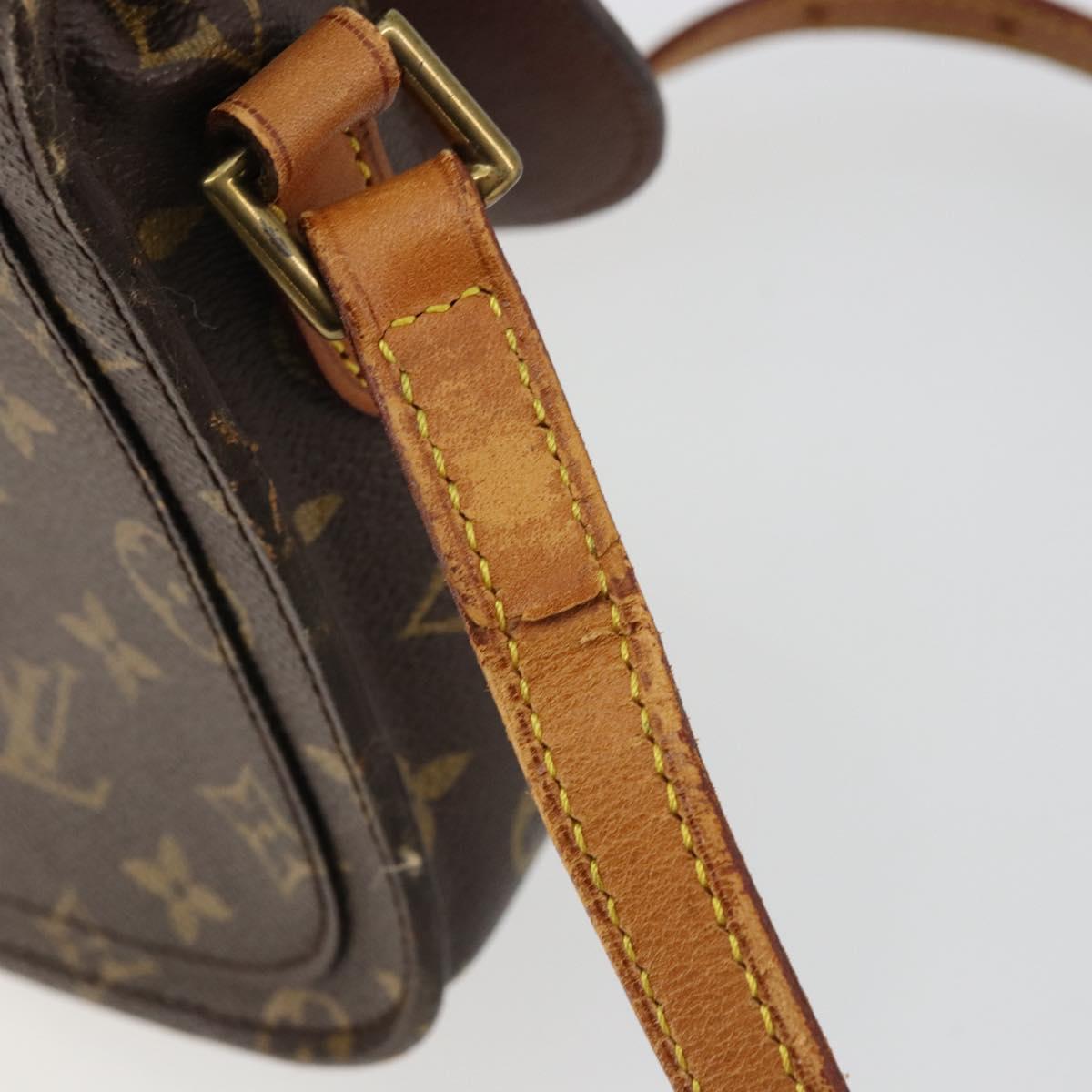 LOUIS VUITTON Monogram Saint Cloud MM Shoulder Bag M51243 LV Auth ka1102