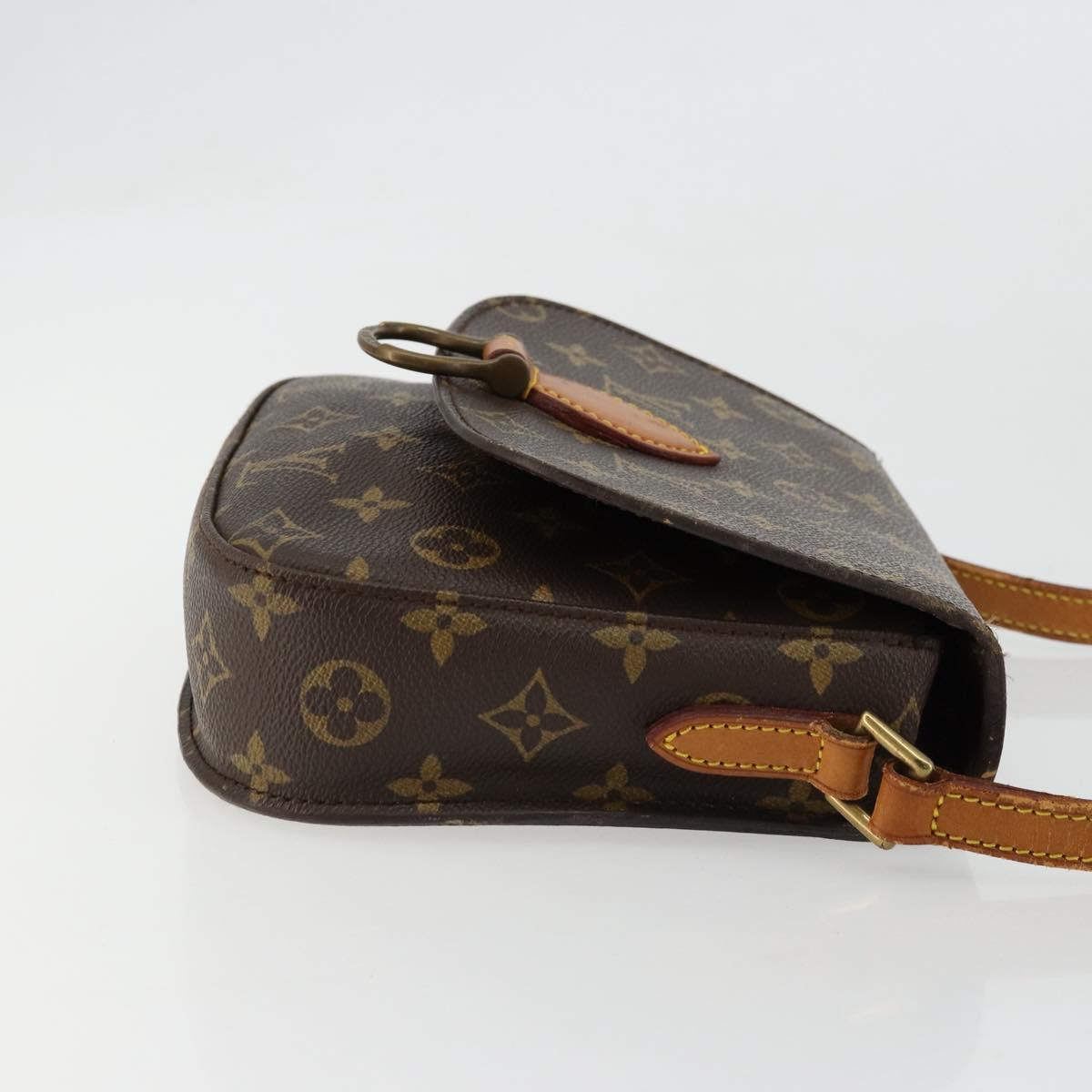 LOUIS VUITTON Monogram Saint Cloud MM Shoulder Bag M51243 LV Auth ka1102