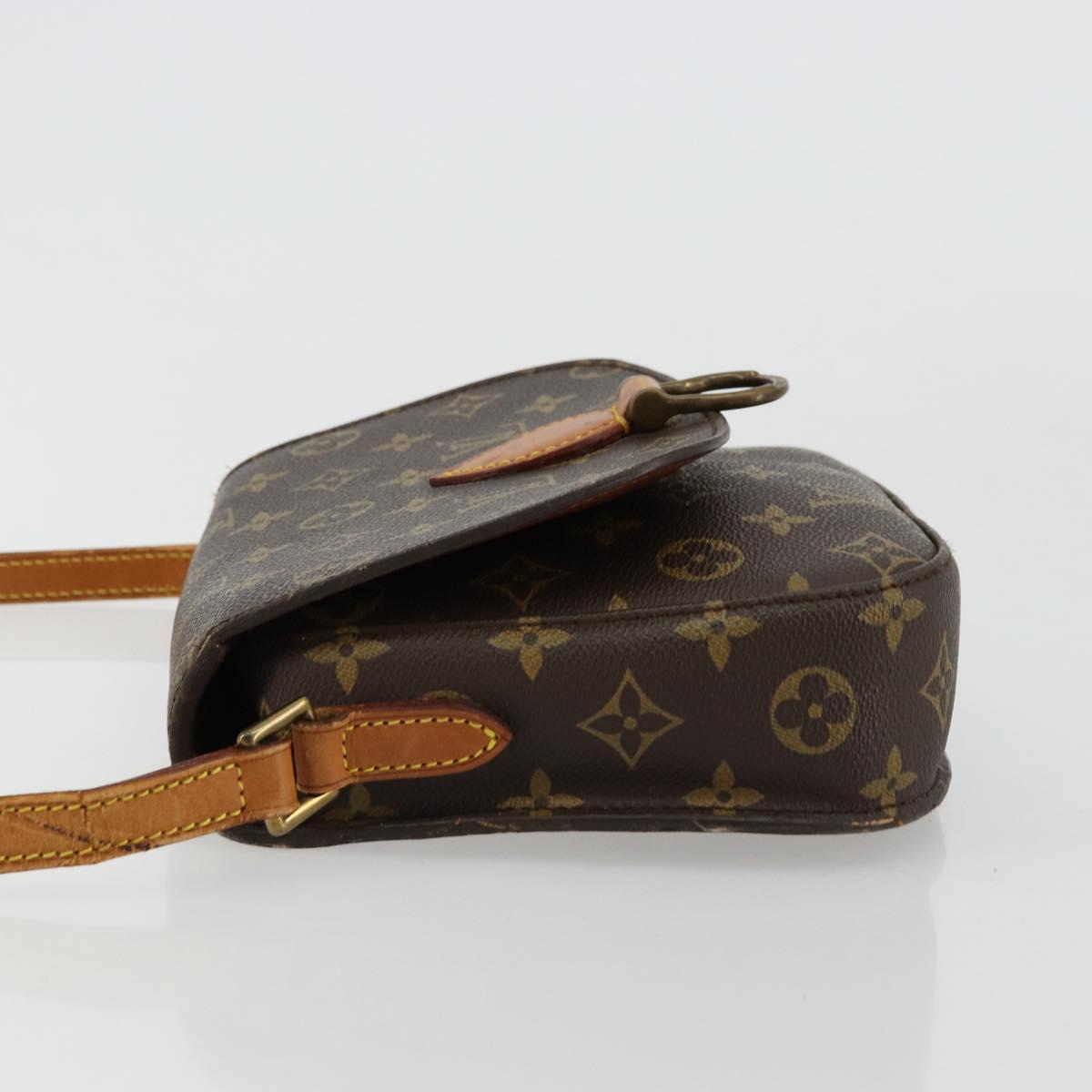 LOUIS VUITTON Monogram Saint Cloud MM Shoulder Bag M51243 LV Auth ka1102
