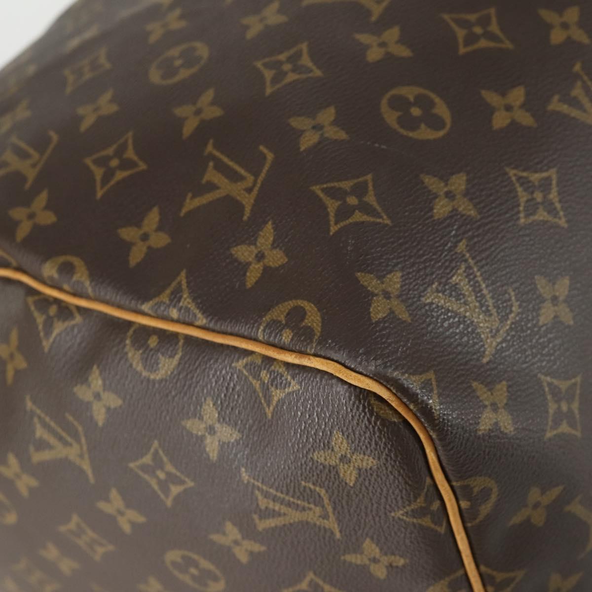 LOUIS VUITTON Monogram Keepall 55 Boston Bag M41424 LV Auth ka1119