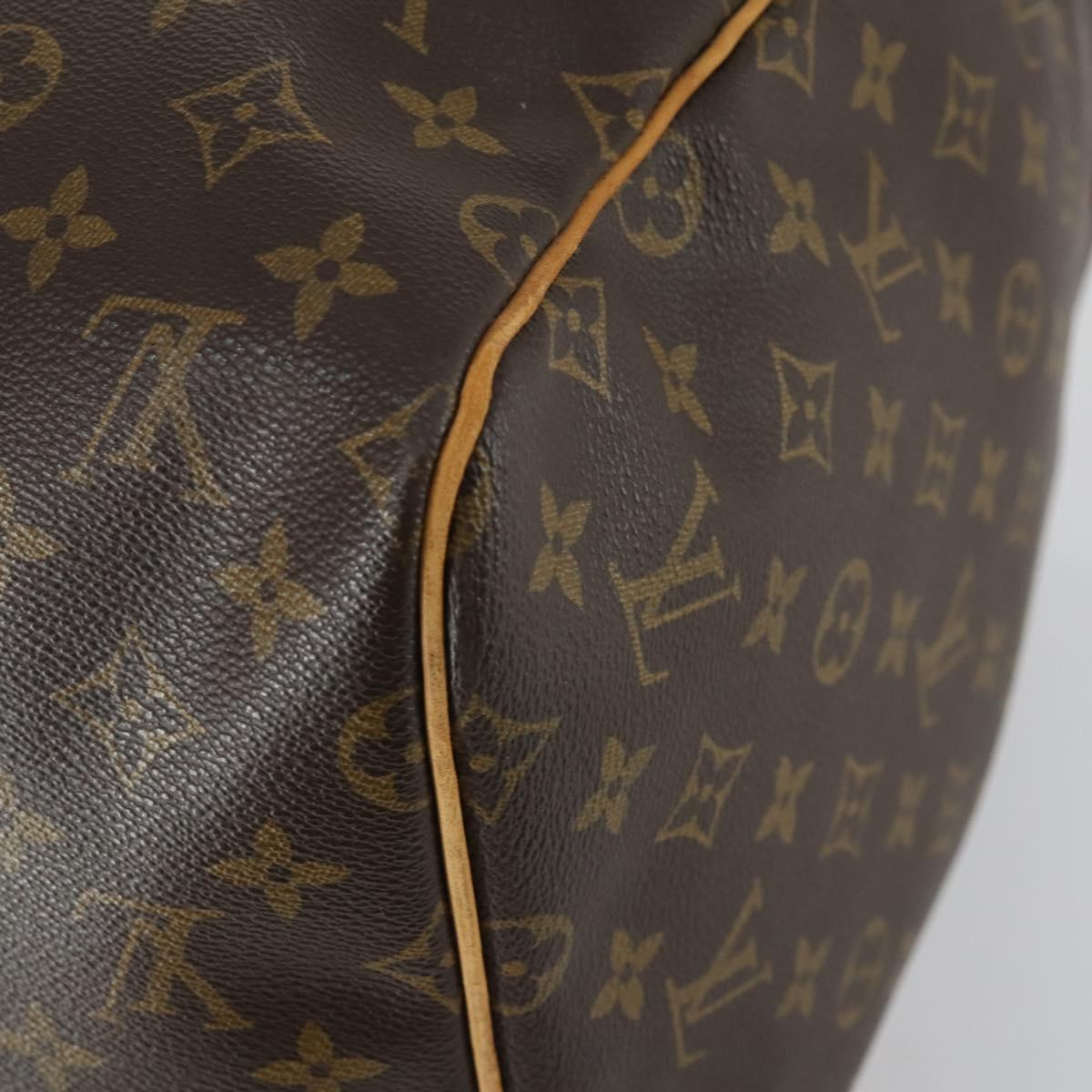 LOUIS VUITTON Monogram Keepall 55 Boston Bag M41424 LV Auth ka1119