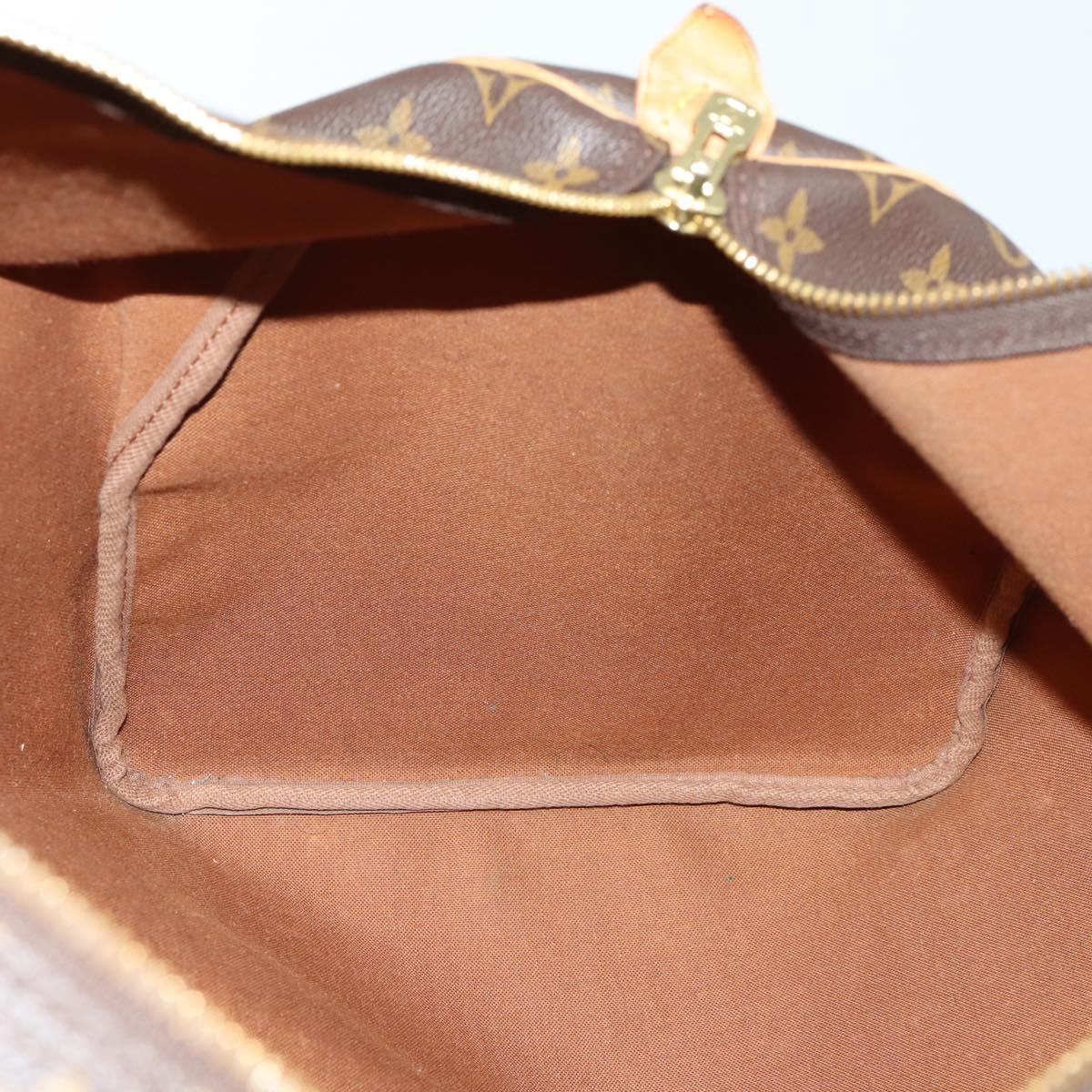 LOUIS VUITTON Monogram Keepall 55 Boston Bag M41424 LV Auth ka1119