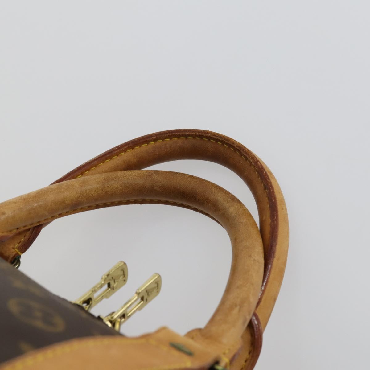 LOUIS VUITTON Monogram Keepall 55 Boston Bag M41424 LV Auth ka1119