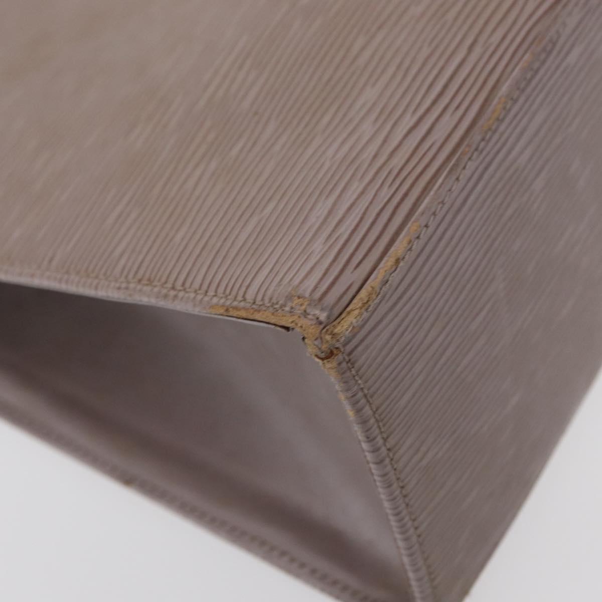 LOUIS VUITTON Epi Croisette PM Tote Bag Lilac M5249B LV Auth ka112