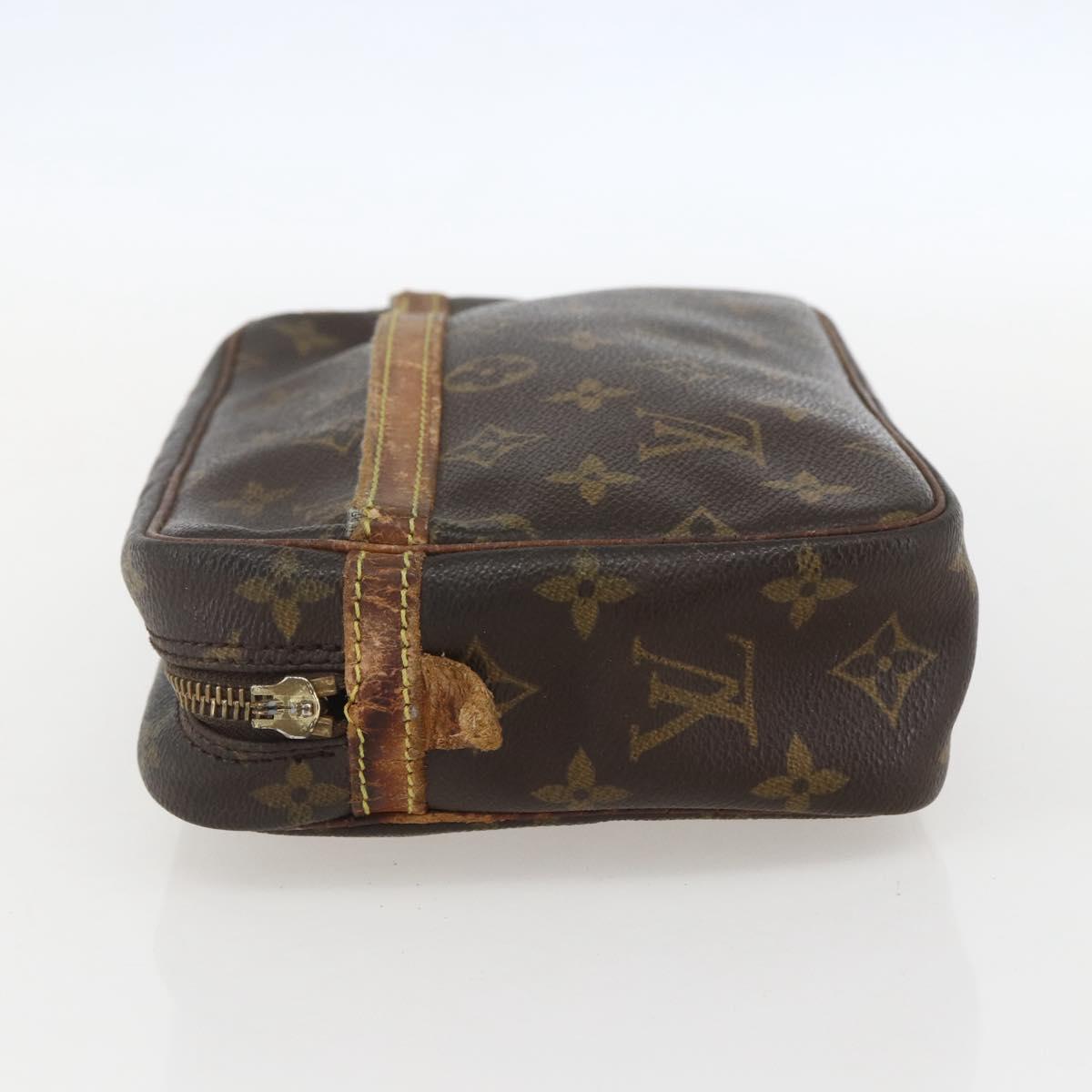 LOUIS VUITTON Monogram Clutch Bag 2 Set LV Auth ka1165