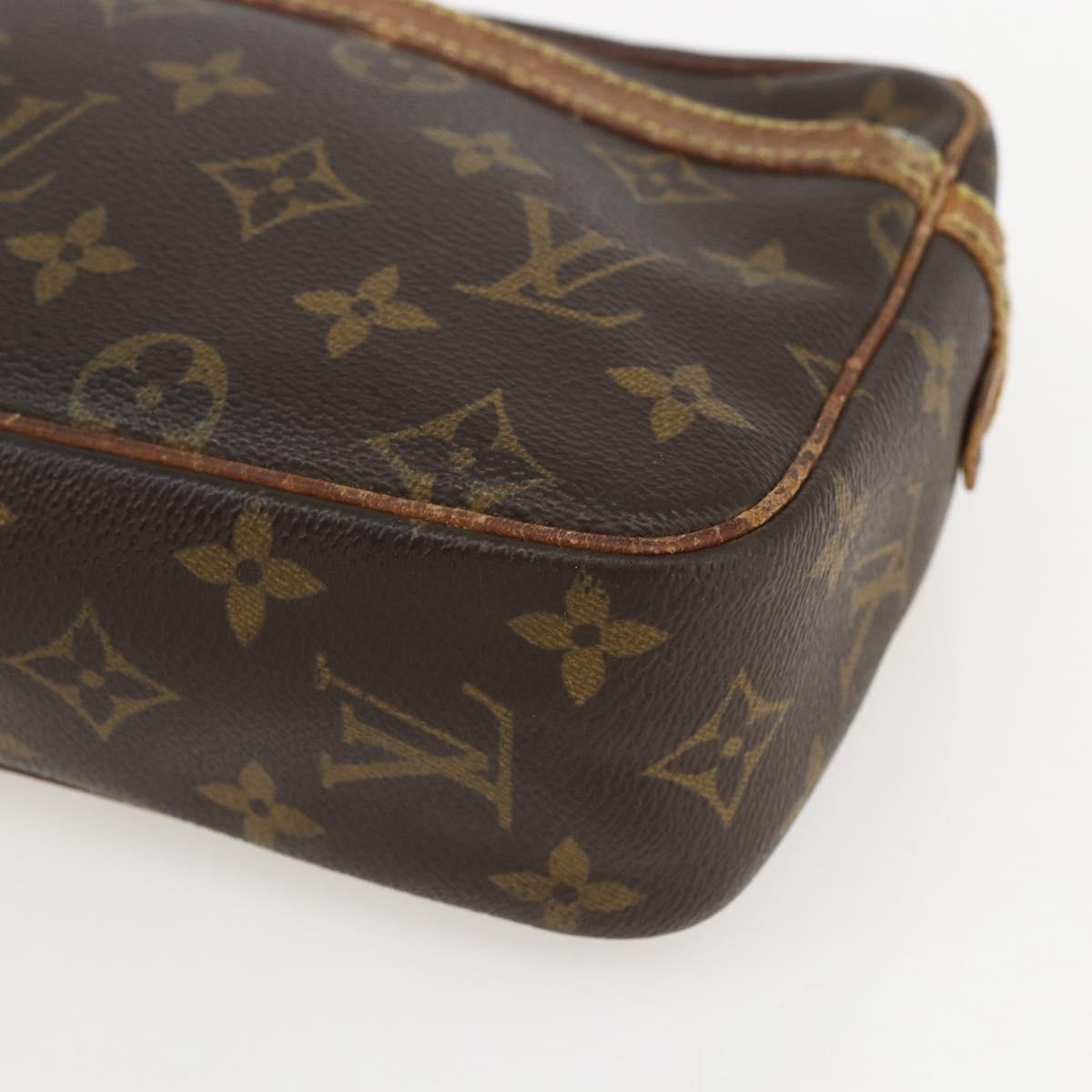 LOUIS VUITTON Monogram Clutch Bag 2 Set LV Auth ka1165