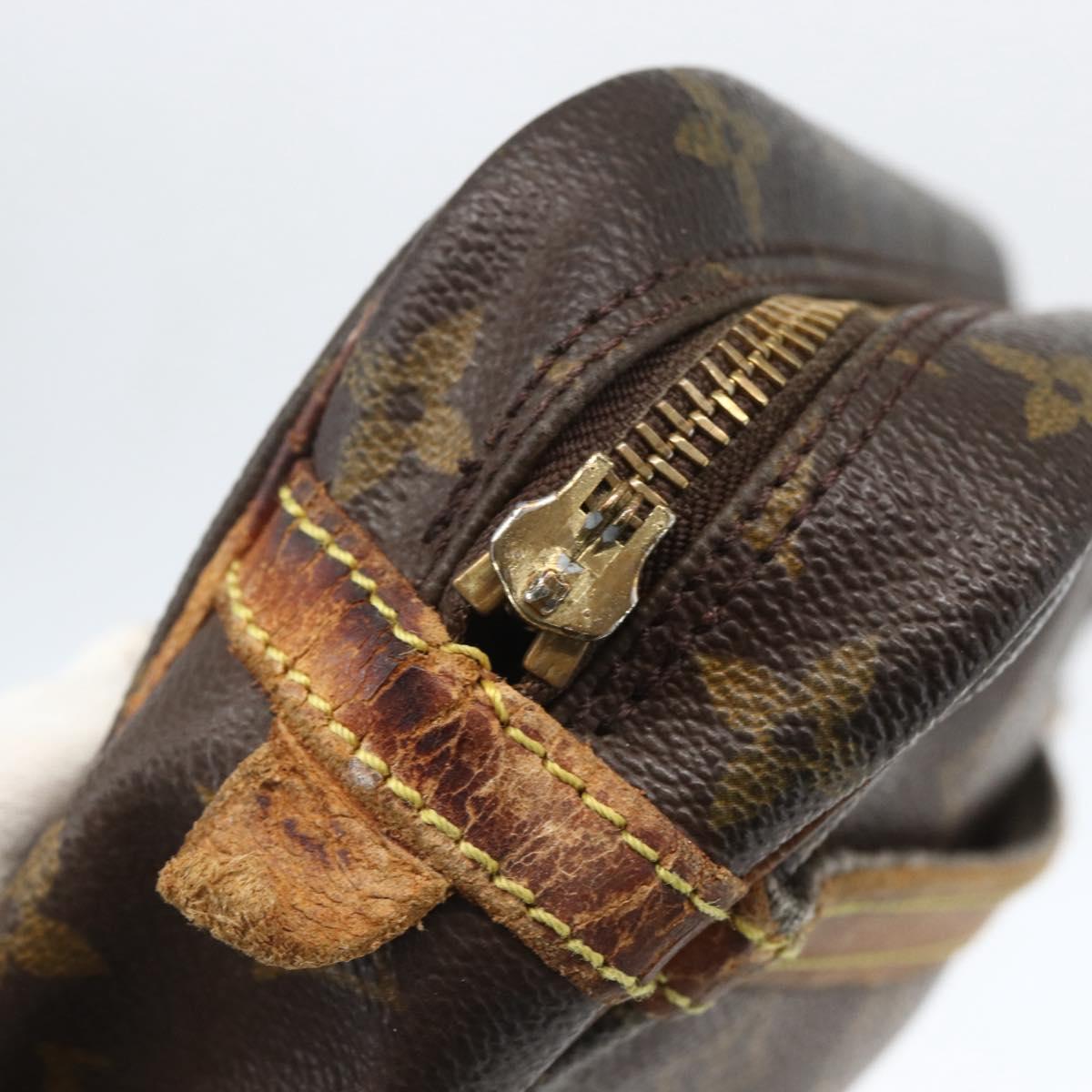 LOUIS VUITTON Monogram Clutch Bag 2 Set LV Auth ka1165