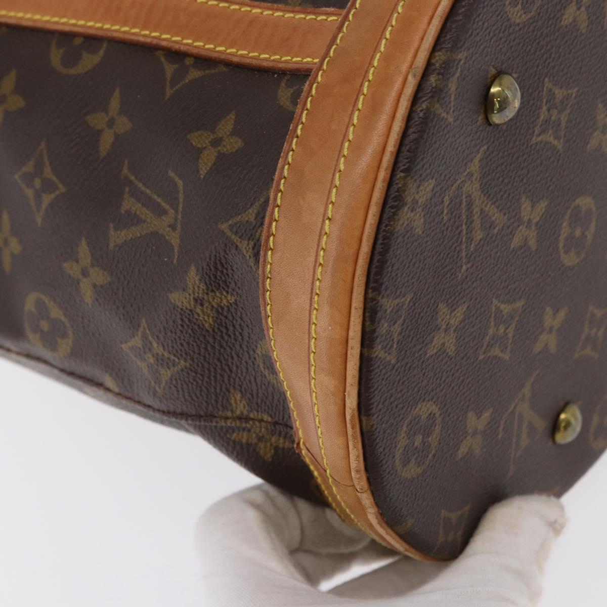LOUIS VUITTON Monogram Bucket GM Shoulder Bag M42236 LV Auth ka1176