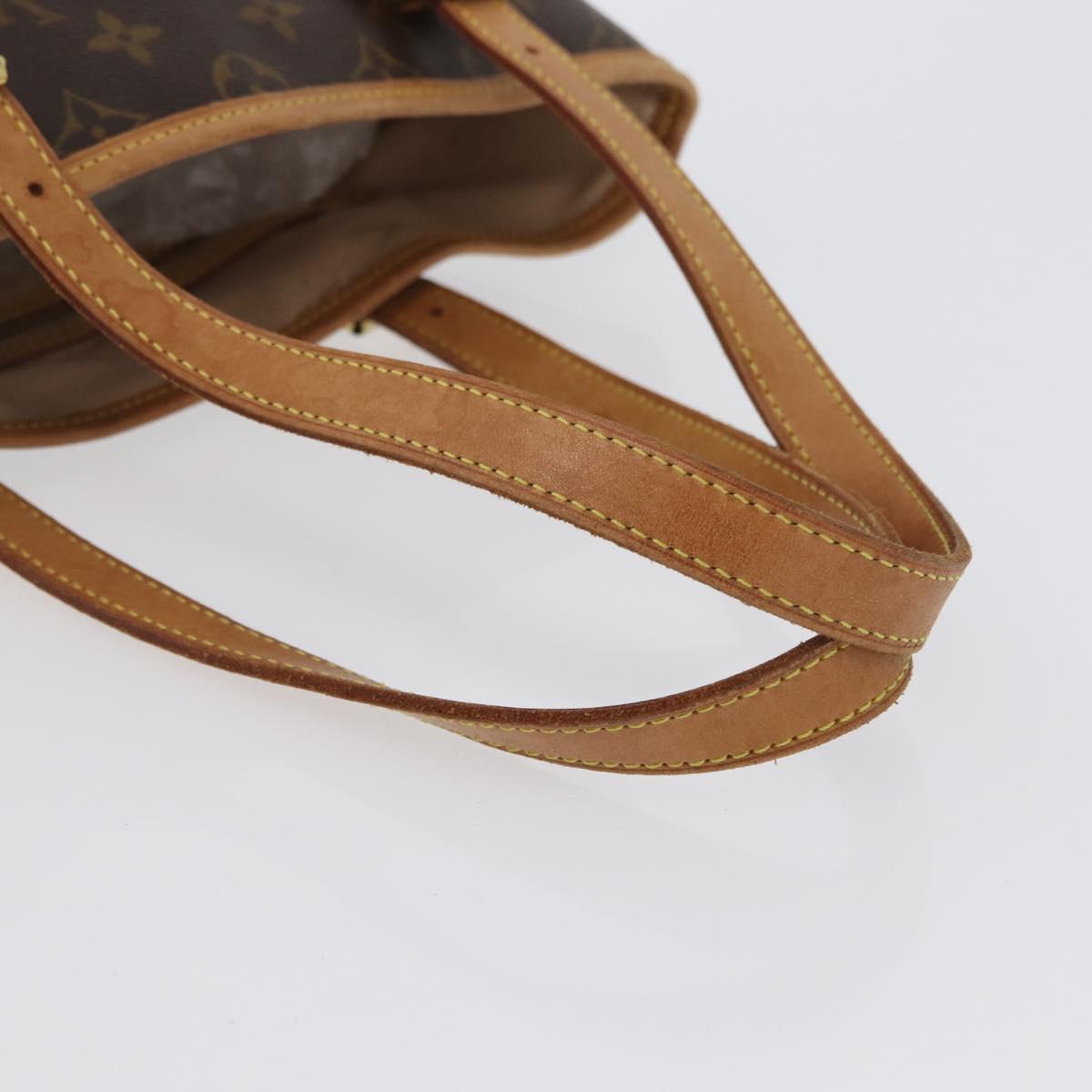 LOUIS VUITTON Monogram Bucket GM Shoulder Bag M42236 LV Auth ka1176