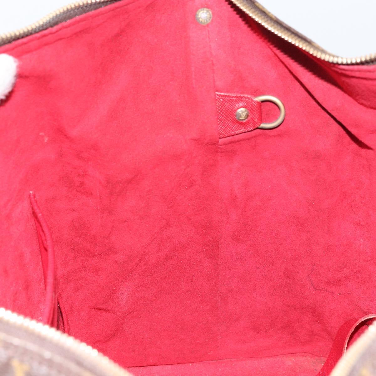 LOUIS VUITTON Monogram Sharon Stone Amphor Three Bag M47275 LV Auth ka1177