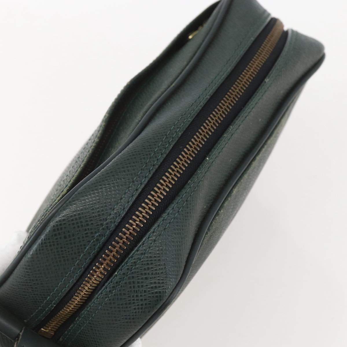 LOUIS VUITTON Taiga Karga Clutch Bag Epicea M30814 LV Auth ka1191
