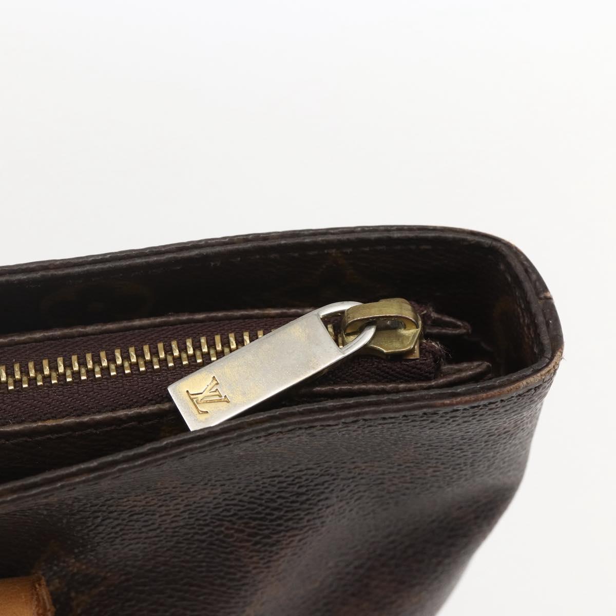 LOUIS VUITTON Monogram Cabas Piano Tote Bag M51148 LV Auth ka1194