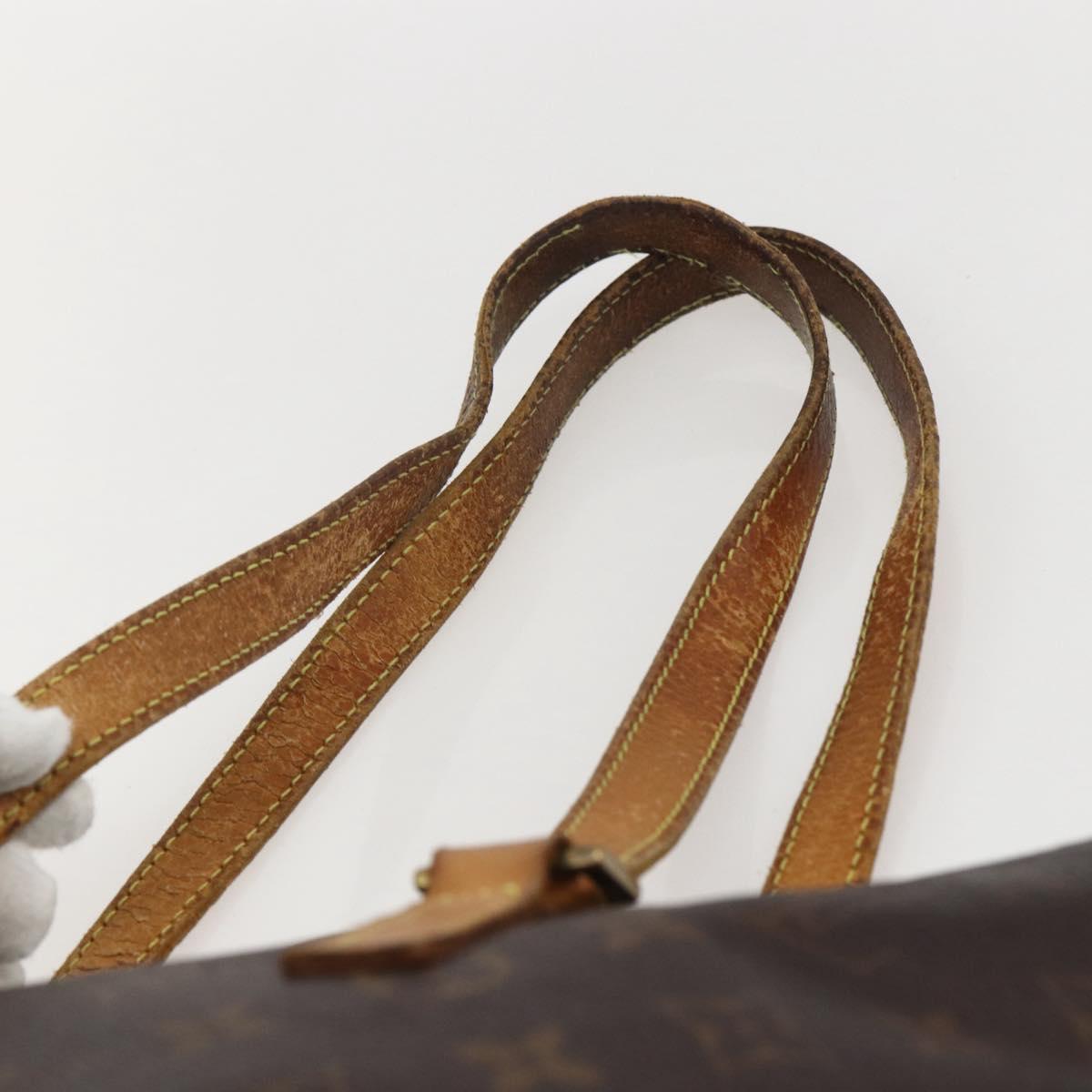 LOUIS VUITTON Monogram Cabas Piano Tote Bag M51148 LV Auth ka1194