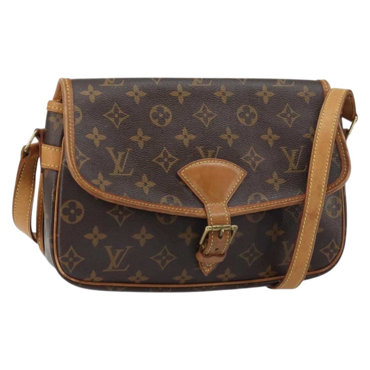 LOUIS VUITTON Monogram Sologne Shoulder Bag M42250 LV Auth ka1196