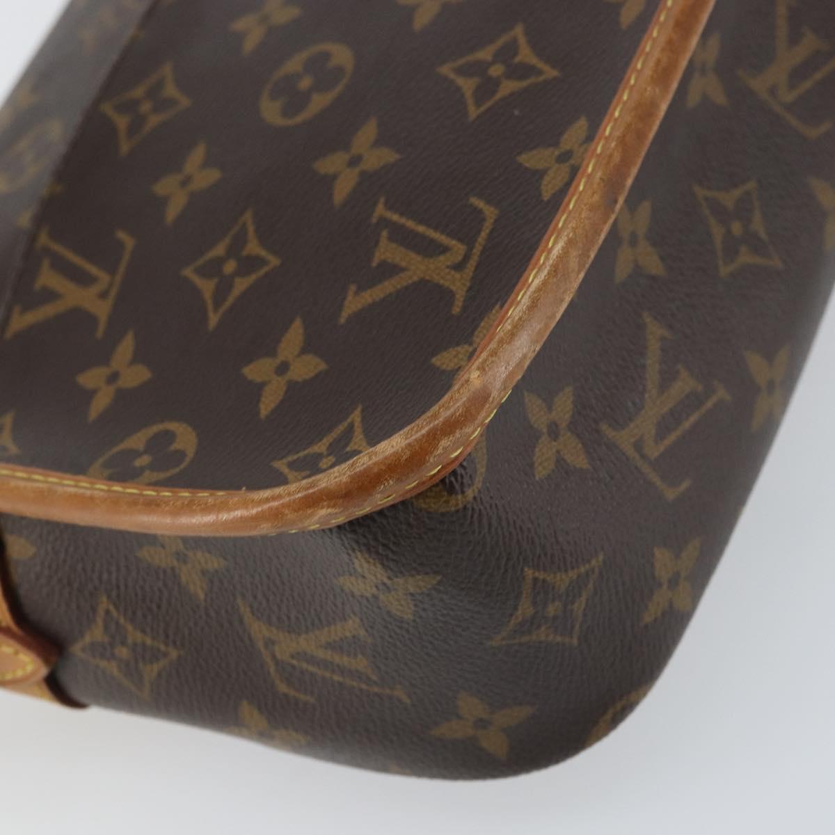 LOUIS VUITTON Monogram Sologne Shoulder Bag M42250 LV Auth ka1196