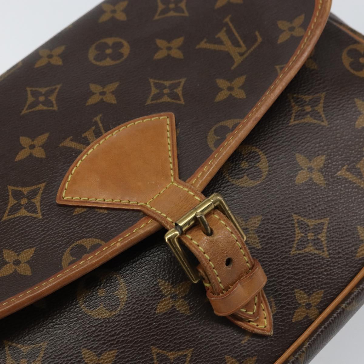 LOUIS VUITTON Monogram Sologne Shoulder Bag M42250 LV Auth ka1196