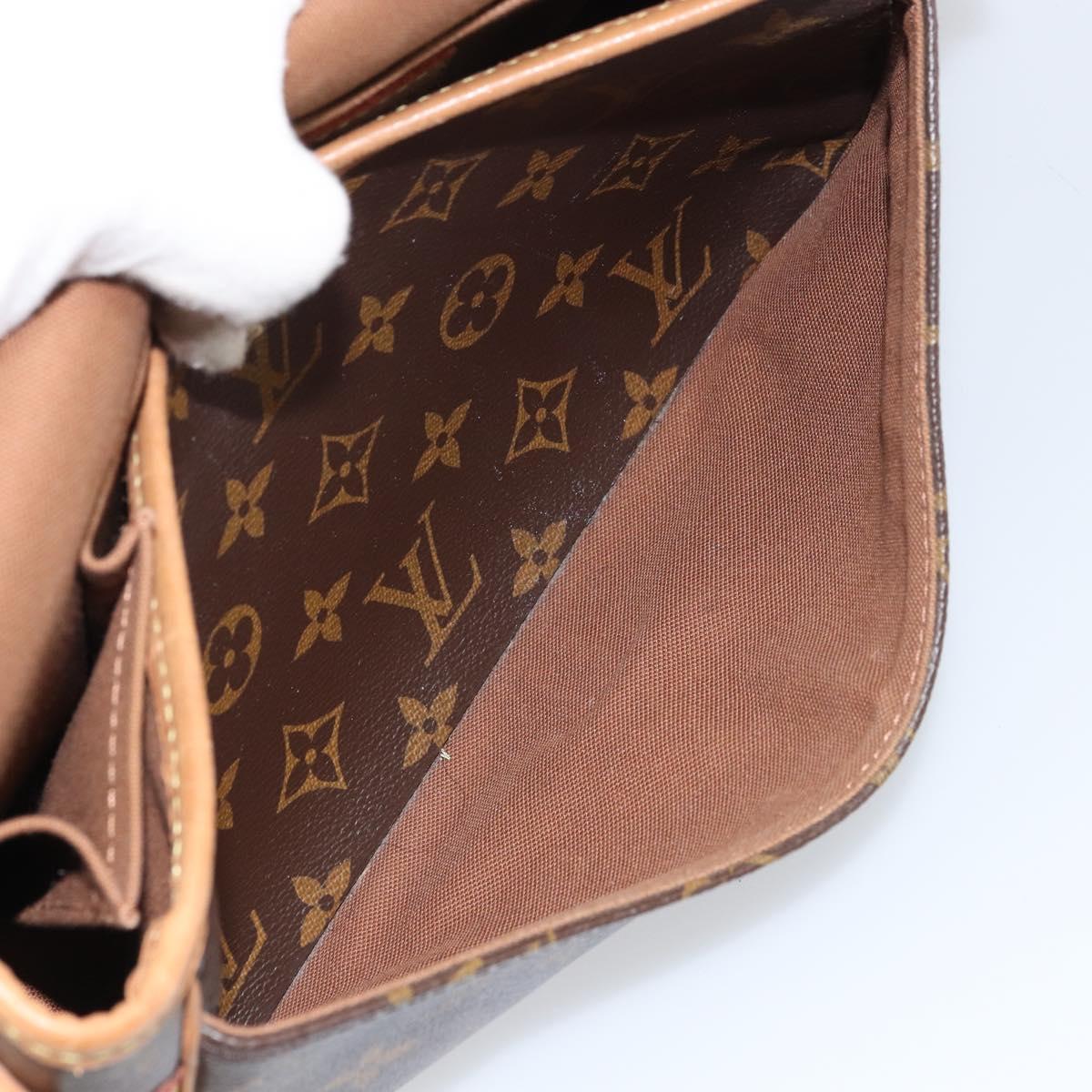 LOUIS VUITTON Monogram Sologne Shoulder Bag M42250 LV Auth ka1196