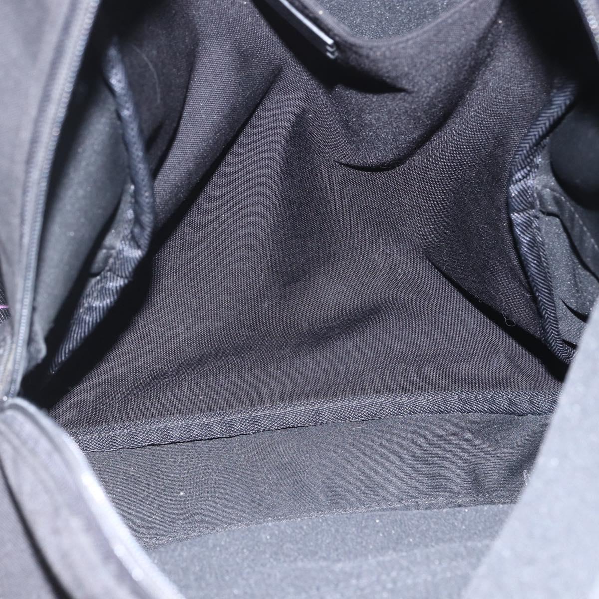 VALENTINO Backpack Nylon Black Auth ka1198