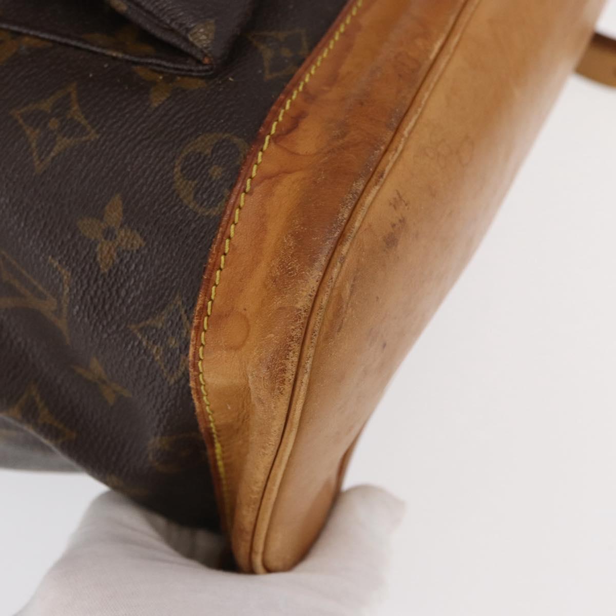 LOUIS VUITTON Monogram Montsouris GM Backpack M51135 LV Auth ka1201