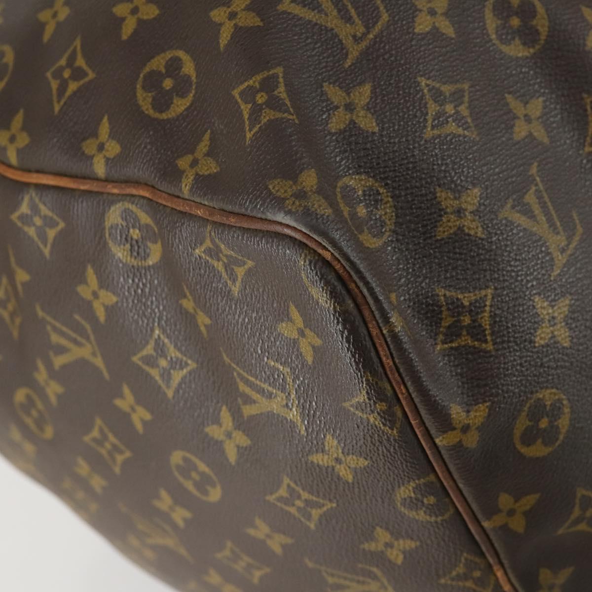 LOUIS VUITTON Monogram Keepall 60 Boston Bag M41422 LV Auth ka1203