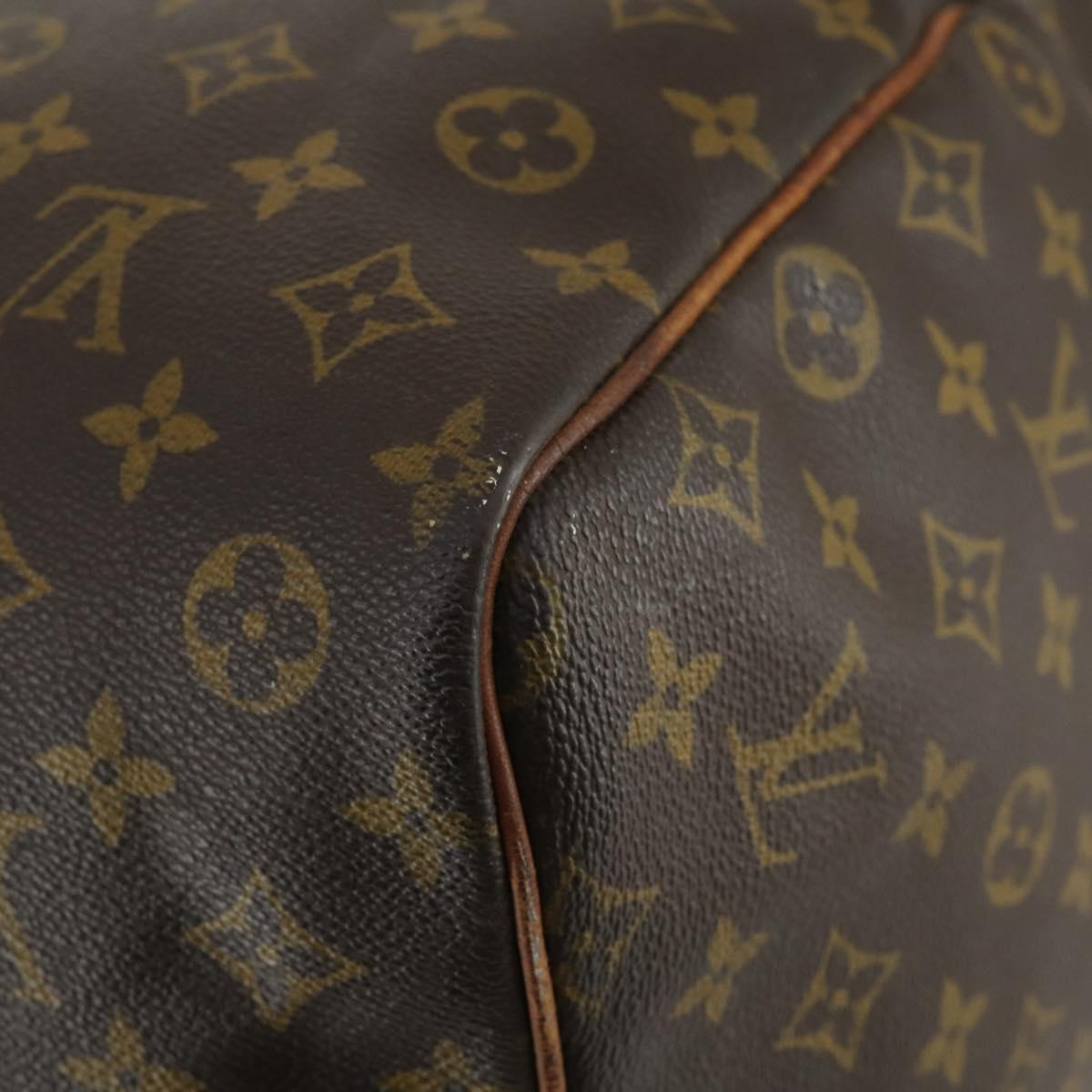 LOUIS VUITTON Monogram Keepall 60 Boston Bag M41422 LV Auth ka1203