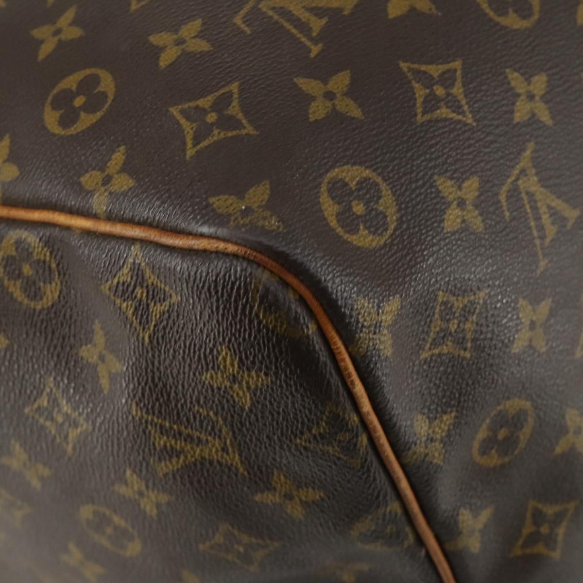 LOUIS VUITTON Monogram Keepall 60 Boston Bag M41422 LV Auth ka1203
