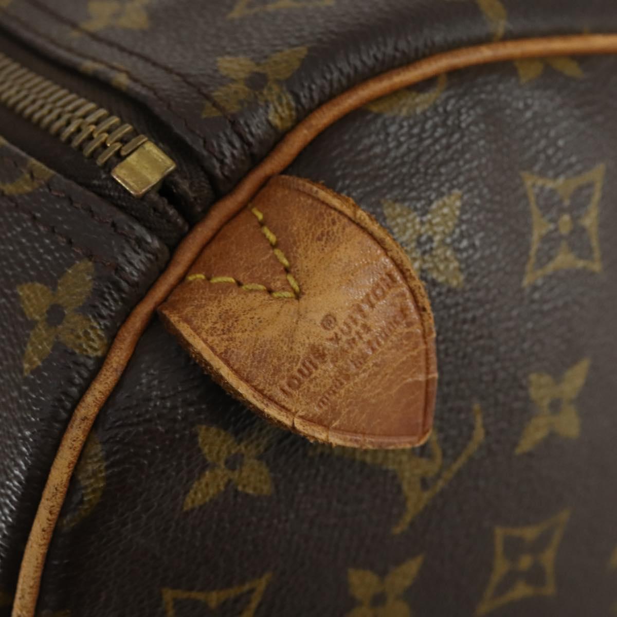 LOUIS VUITTON Monogram Keepall 60 Boston Bag M41422 LV Auth ka1203