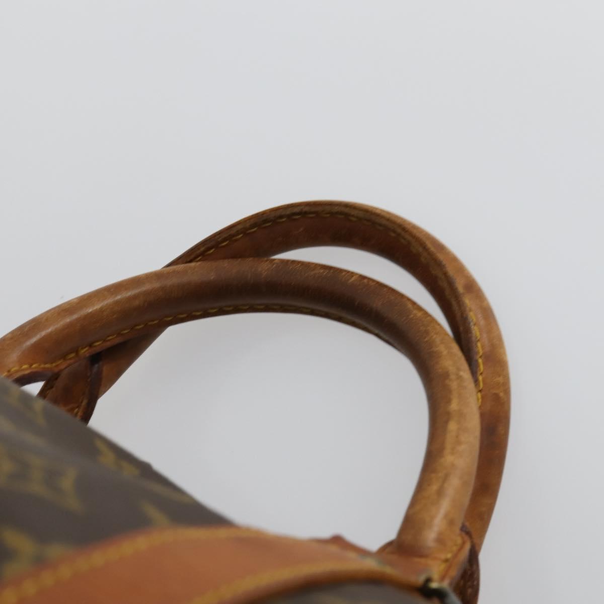 LOUIS VUITTON Monogram Keepall 60 Boston Bag M41422 LV Auth ka1203