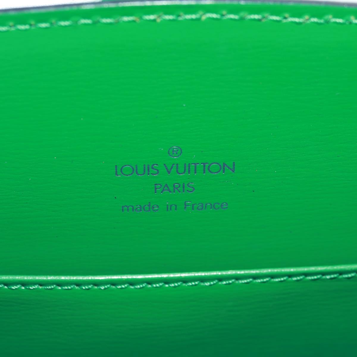 LOUIS VUITTON Epi Capuchin Shoulder Bag Green M52344 LV Auth ka1210