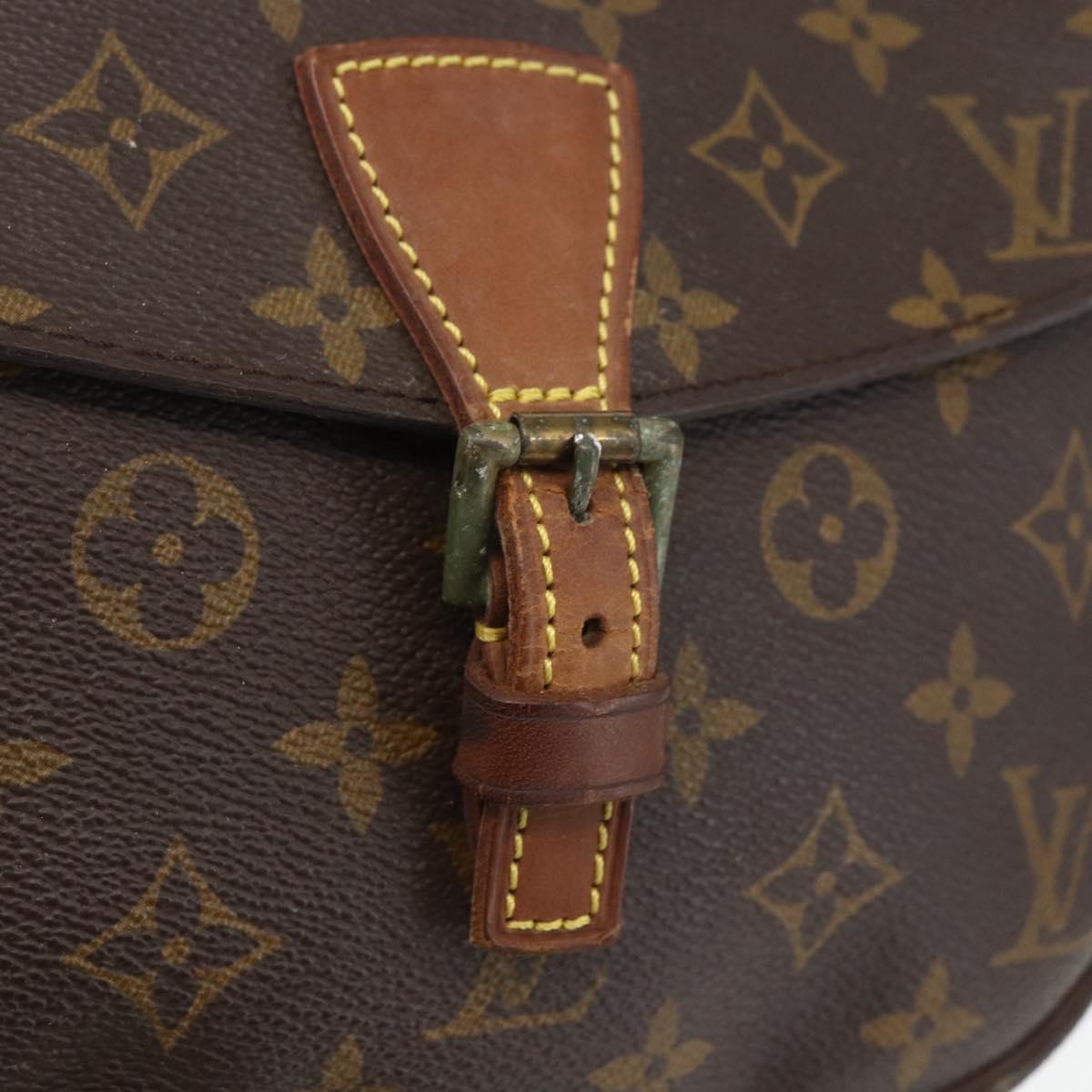 LOUIS VUITTON Monogram Jeune Fille PM Shoulder Bag M51227 LV Auth ka1212