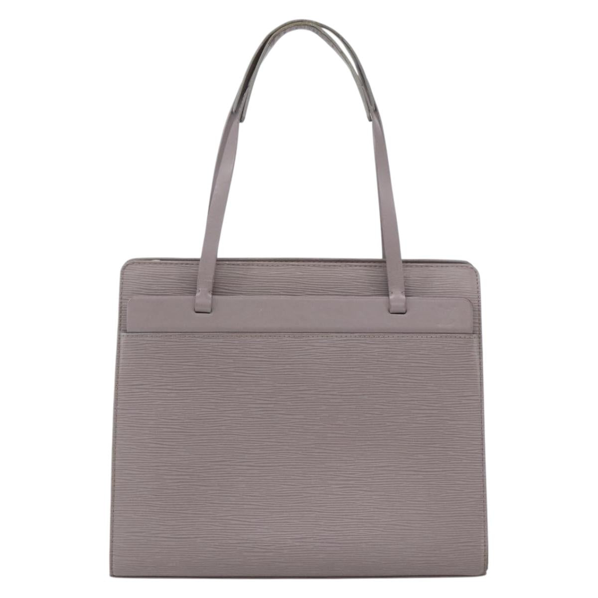 LOUIS VUITTON Epi Croisette PM Tote Bag Lilac M5249B LV Auth ka1213
