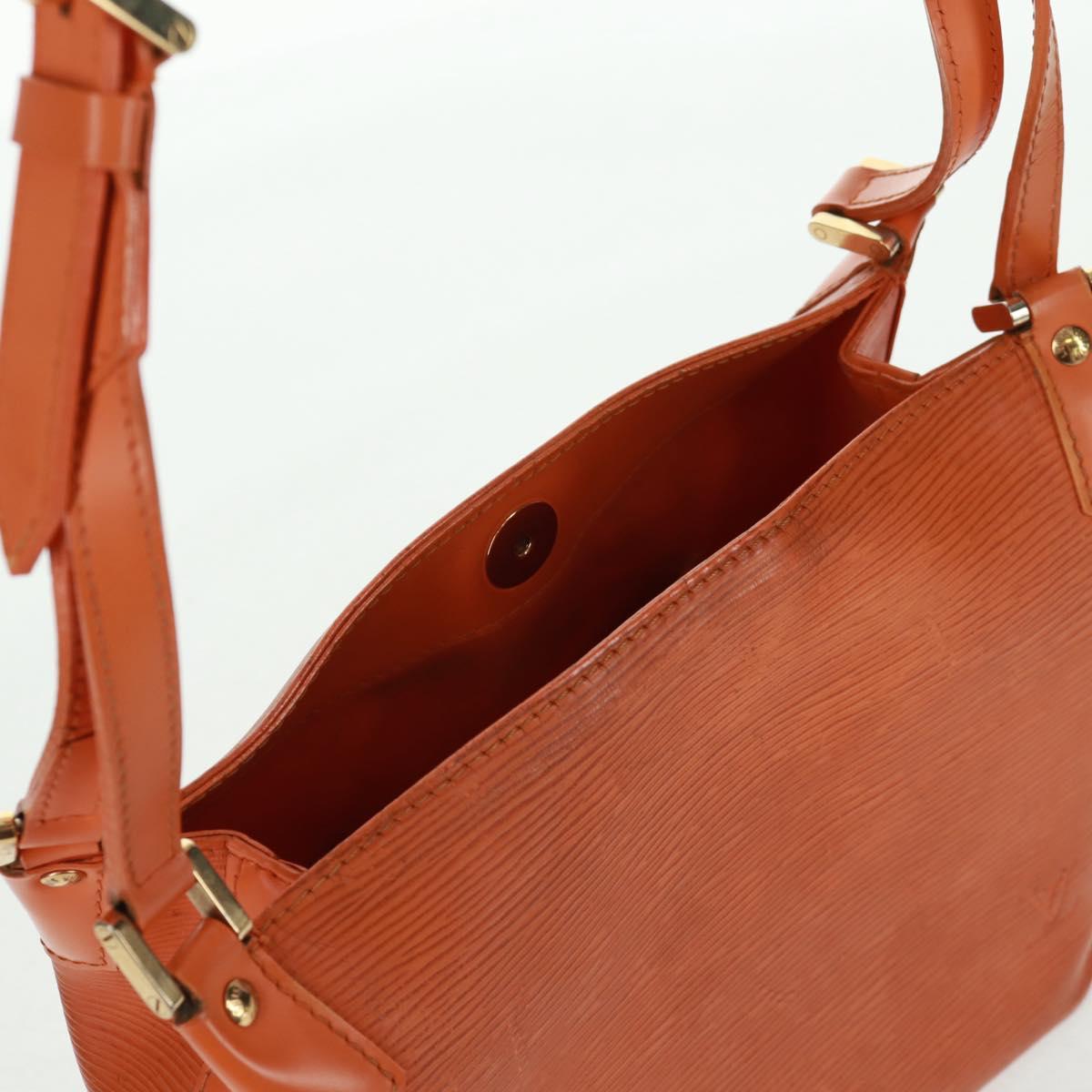 LOUIS VUITTON Epi Mandala PM Shoulder Bag Orange Mandarin M5893H LV Auth ka1219