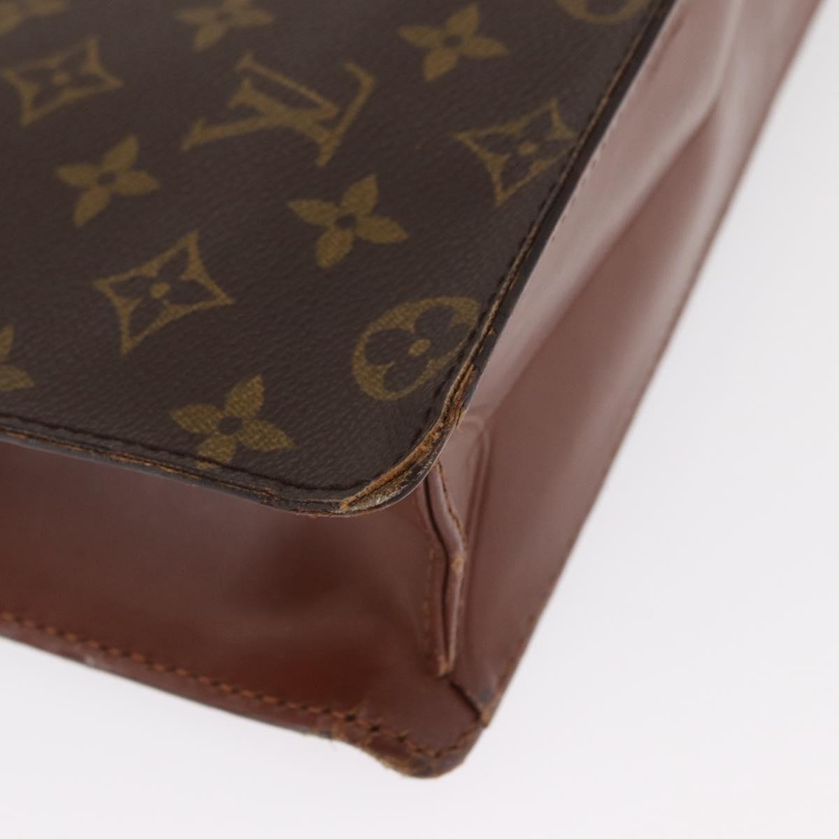 LOUIS VUITTON Monogram Porte Documents Bandouliere Bag M53338 LV Auth ka1231