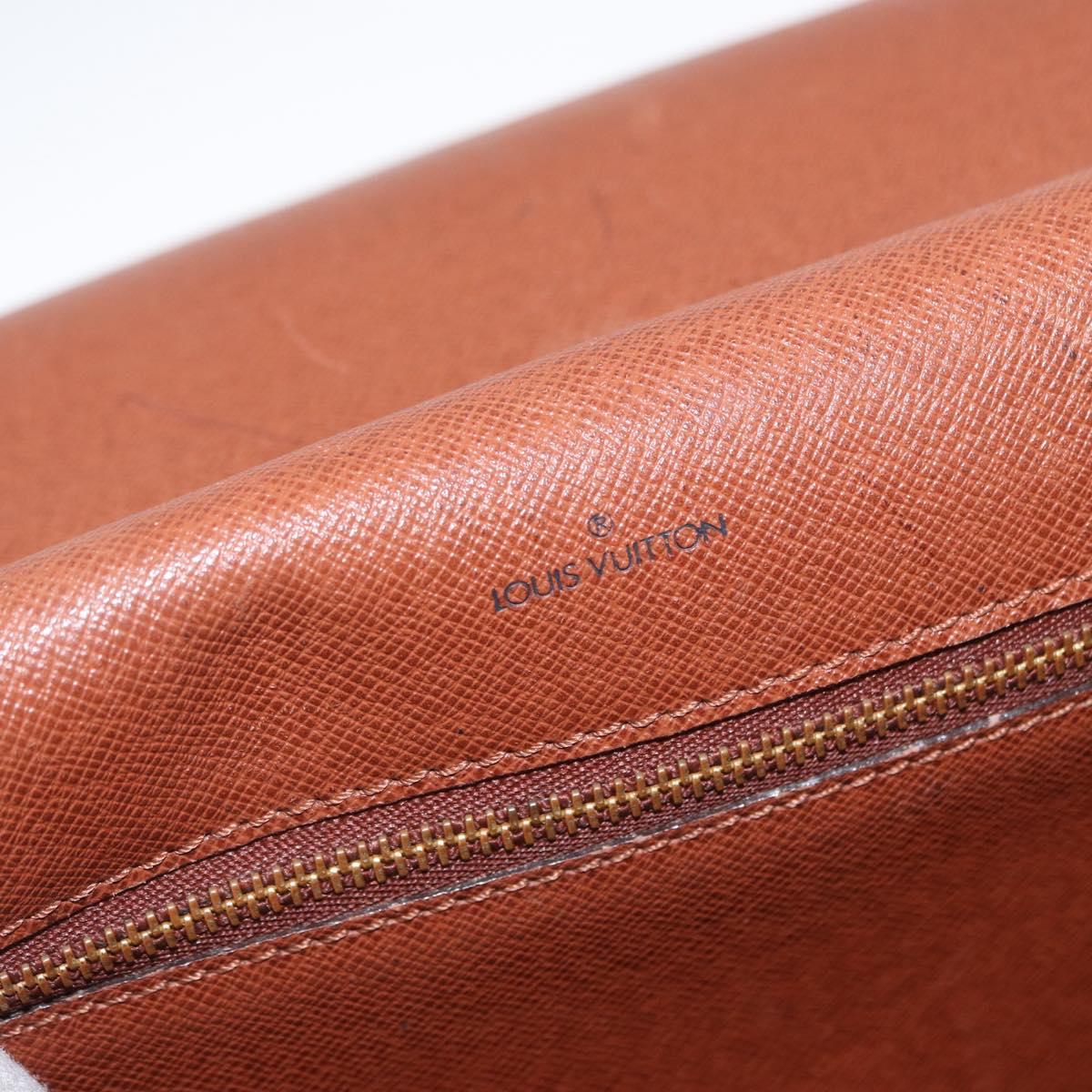 LOUIS VUITTON Monogram Porte Documents Bandouliere Bag M53338 LV Auth ka1231
