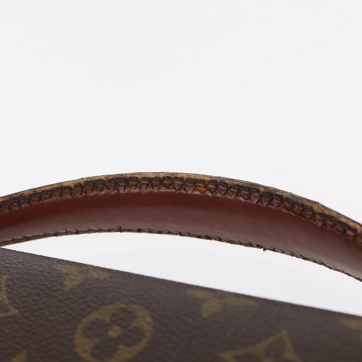LOUIS VUITTON Monogram Porte Documents Bandouliere Bag M53338 LV Auth ka1231