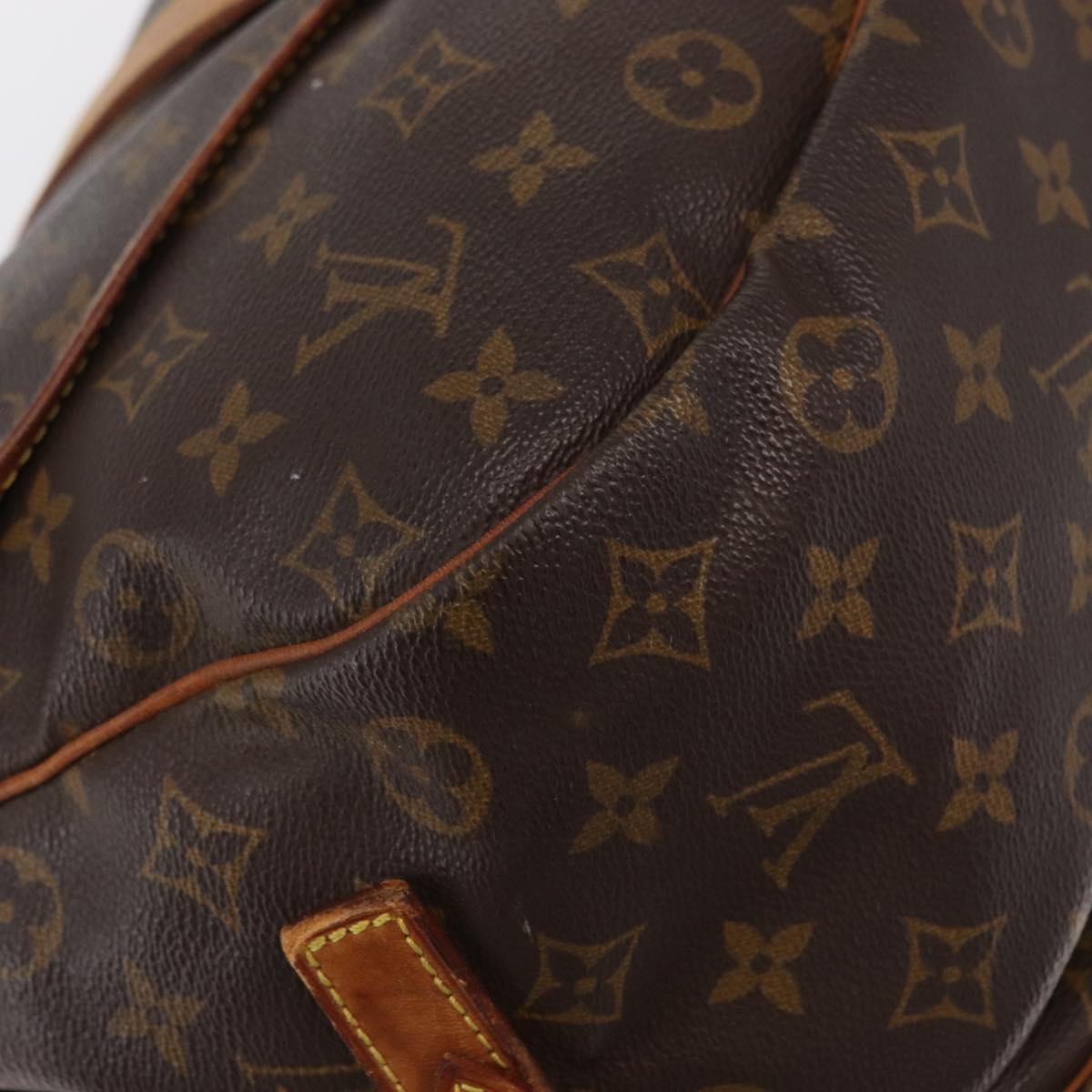 LOUIS VUITTON Monogram Saumur 35 Shoulder Bag M42254 LV Auth ka1244