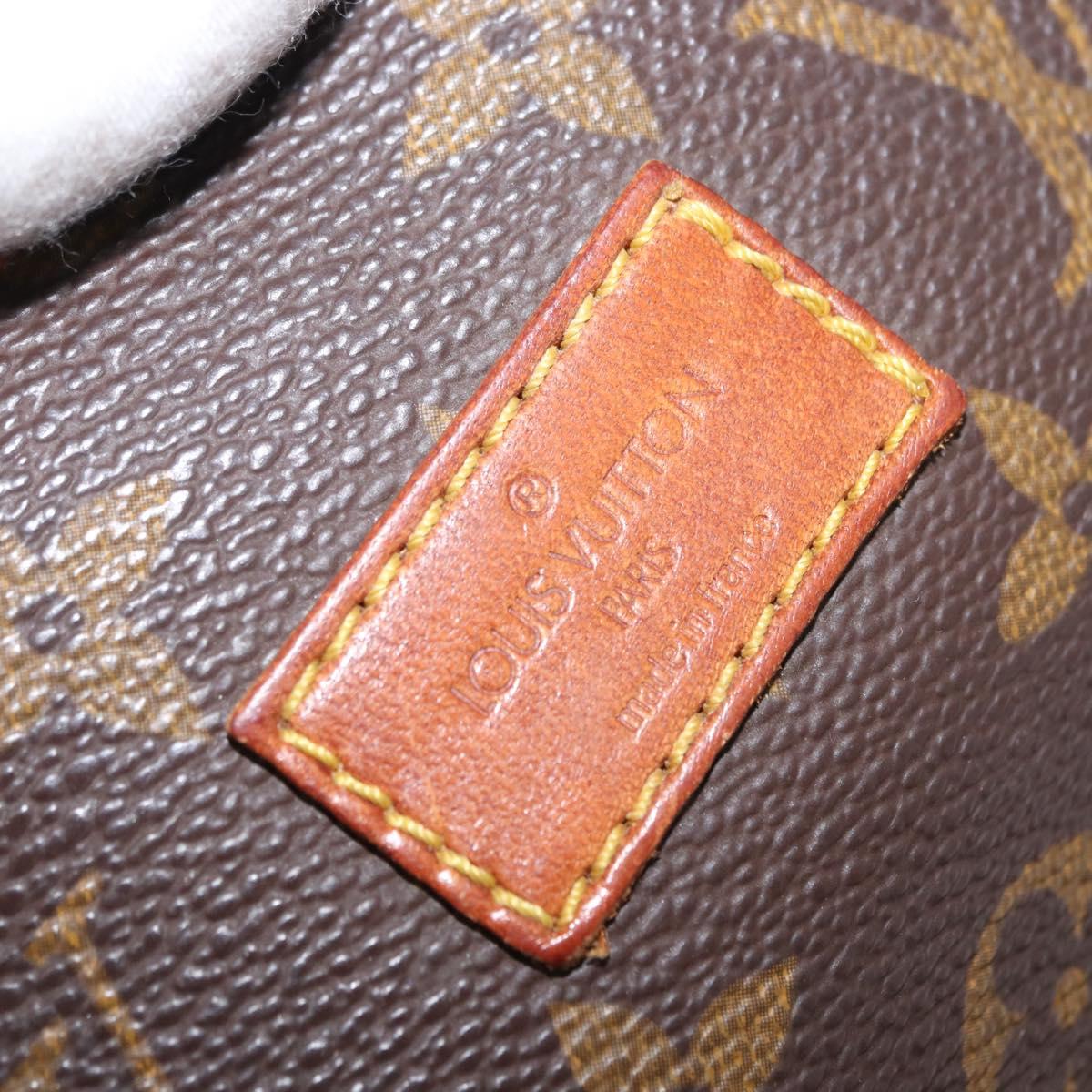 LOUIS VUITTON Monogram Saumur 35 Shoulder Bag M42254 LV Auth ka1244