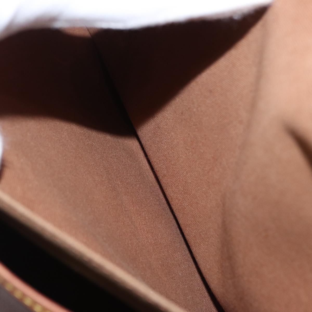 LOUIS VUITTON Monogram Saumur 35 Shoulder Bag M42254 LV Auth ka1244