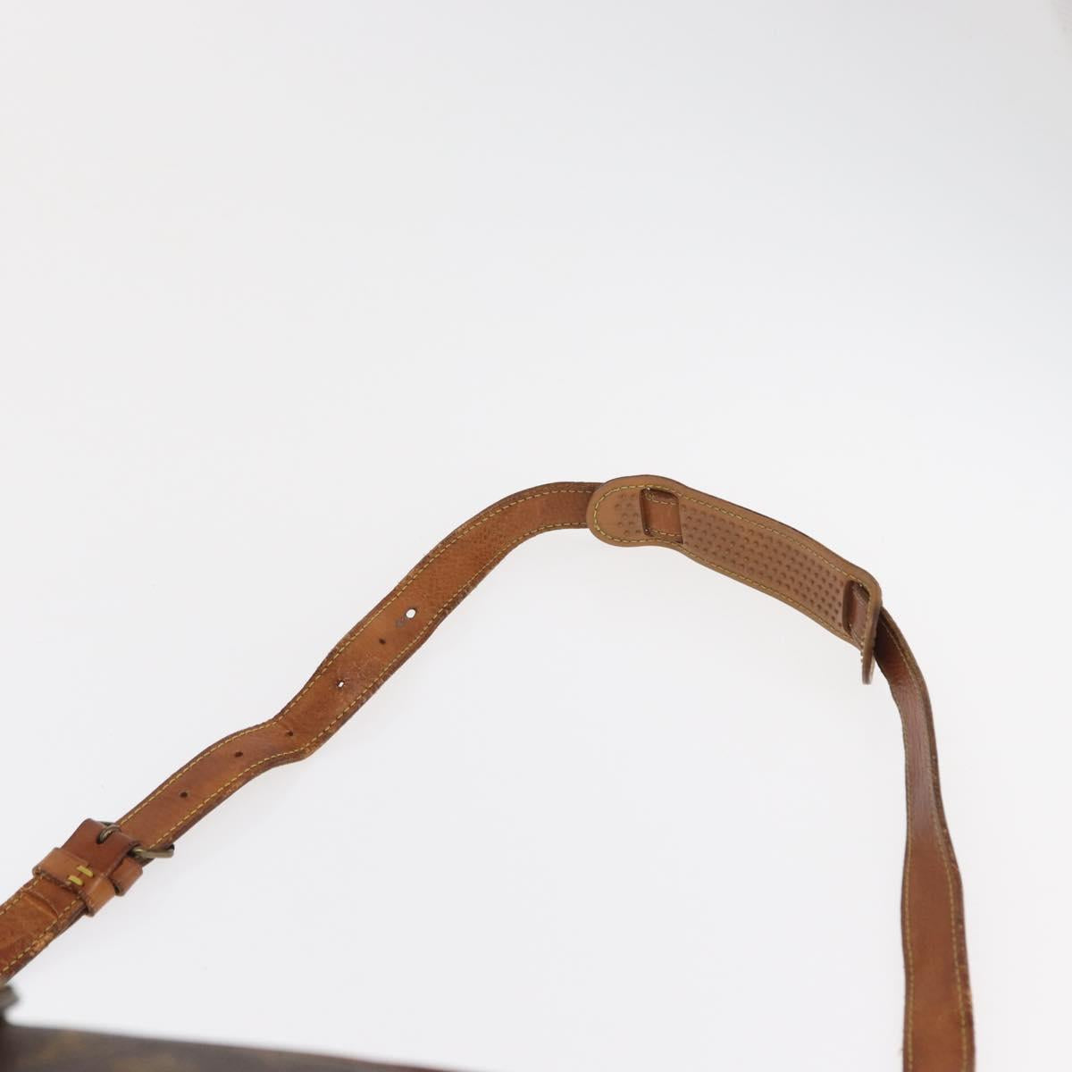 LOUIS VUITTON Monogram Saumur 35 Shoulder Bag M42254 LV Auth ka1244