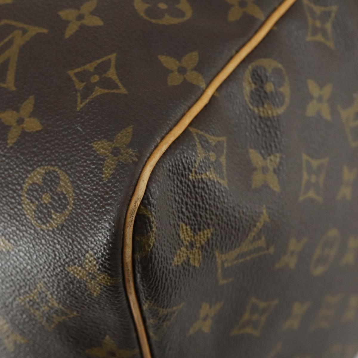 LOUIS VUITTON Monogram Keepall 60 Boston Bag M41422 LV Auth ka1255