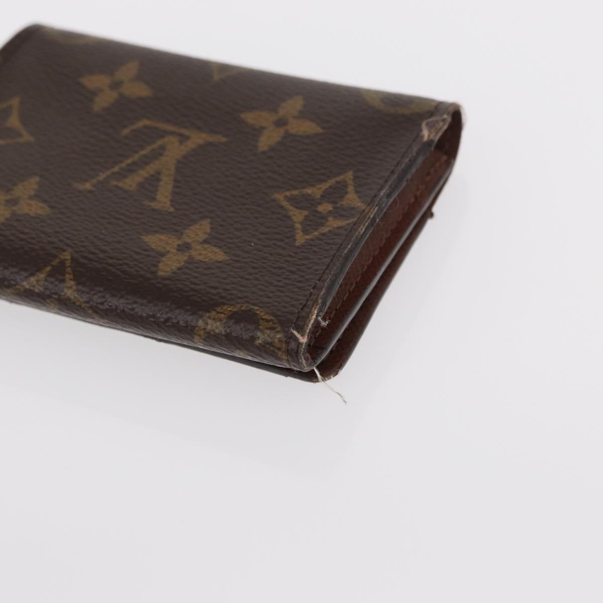 LOUIS VUITTON Monogram Anvelop Cult De Vuitto Card Case M62920 LV Auth ka129