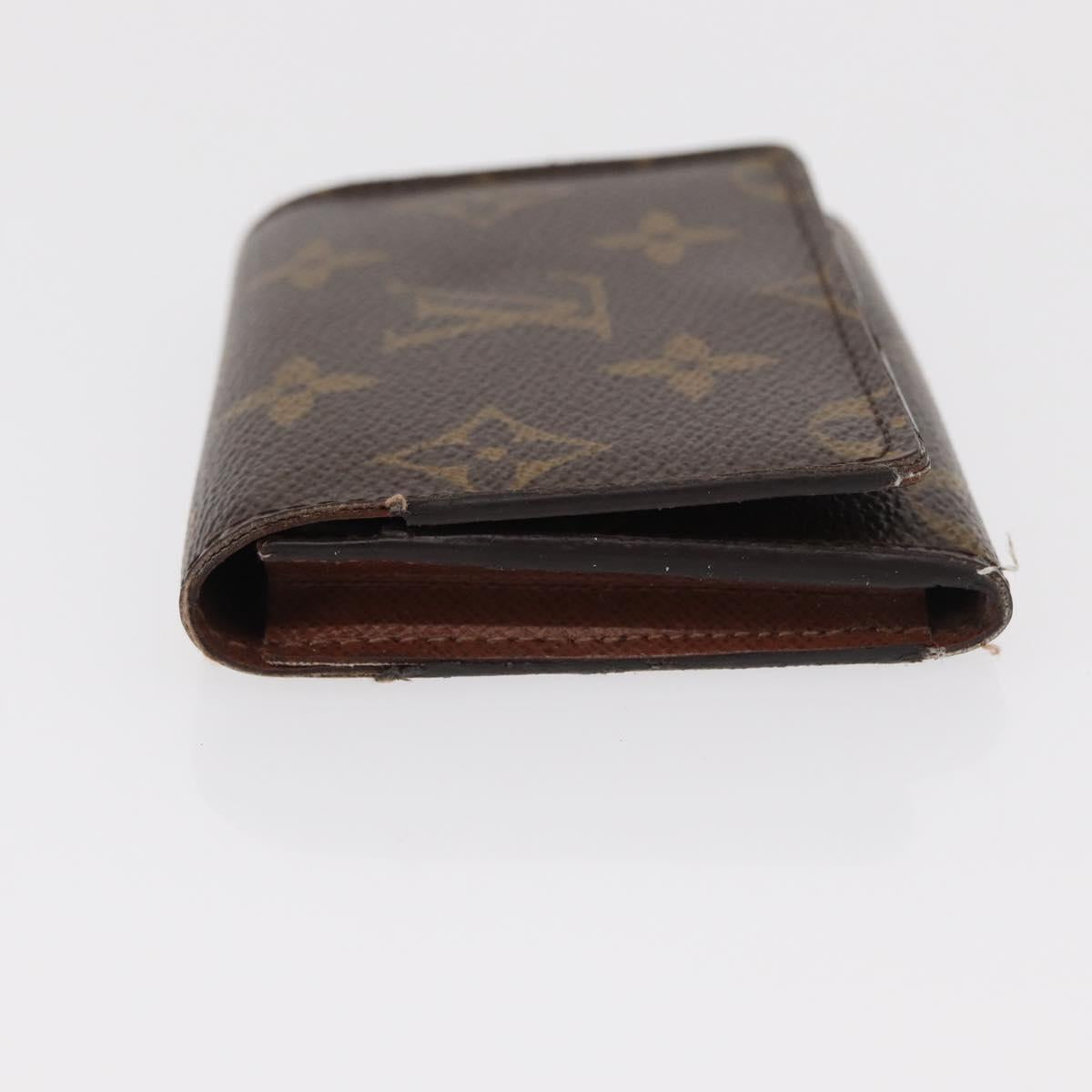 LOUIS VUITTON Monogram Anvelop Cult De Vuitto Card Case M62920 LV Auth ka129