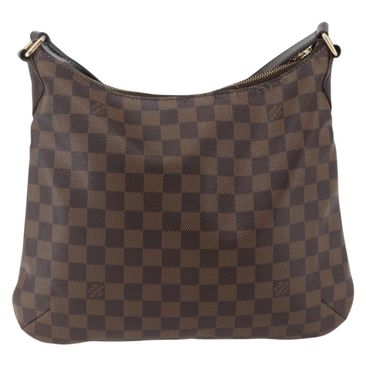 LOUIS VUITTON Damier Ebene Bloomsbury PM Shoulder Bag N42251 LV Auth ka1290