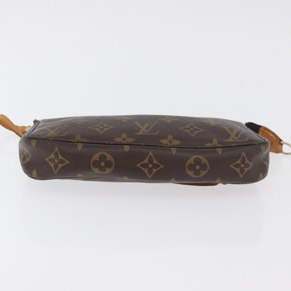 LOUIS VUITTON Monogram Pochette Accessoires Pouch M51980 LV Auth ka1293