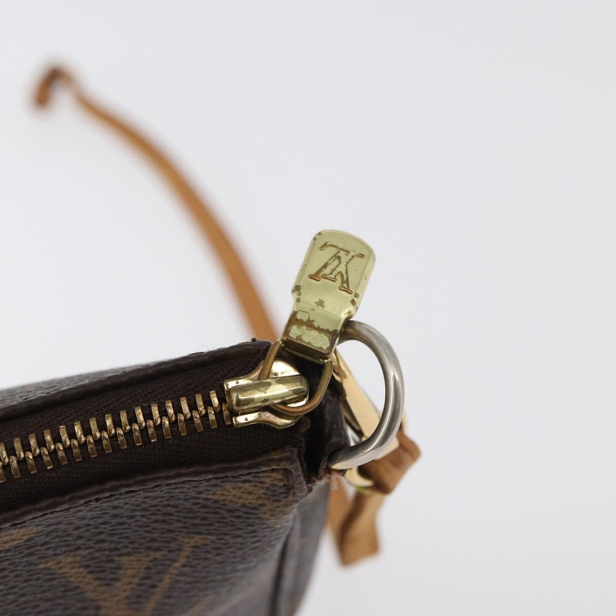 LOUIS VUITTON Monogram Pochette Accessoires Pouch M51980 LV Auth ka1293