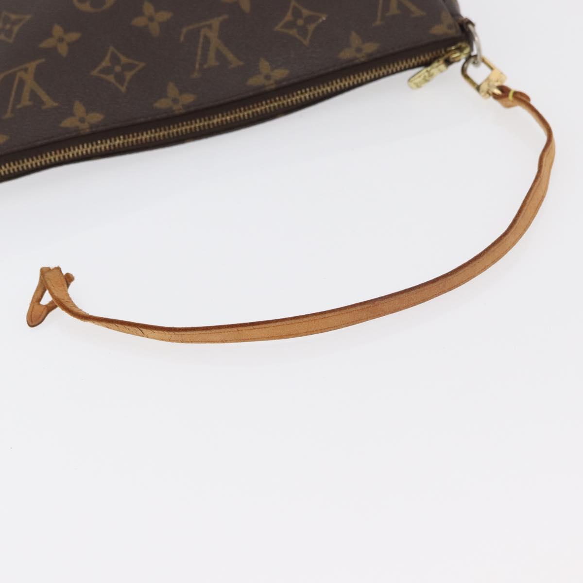 LOUIS VUITTON Monogram Pochette Accessoires Pouch M51980 LV Auth ka1293