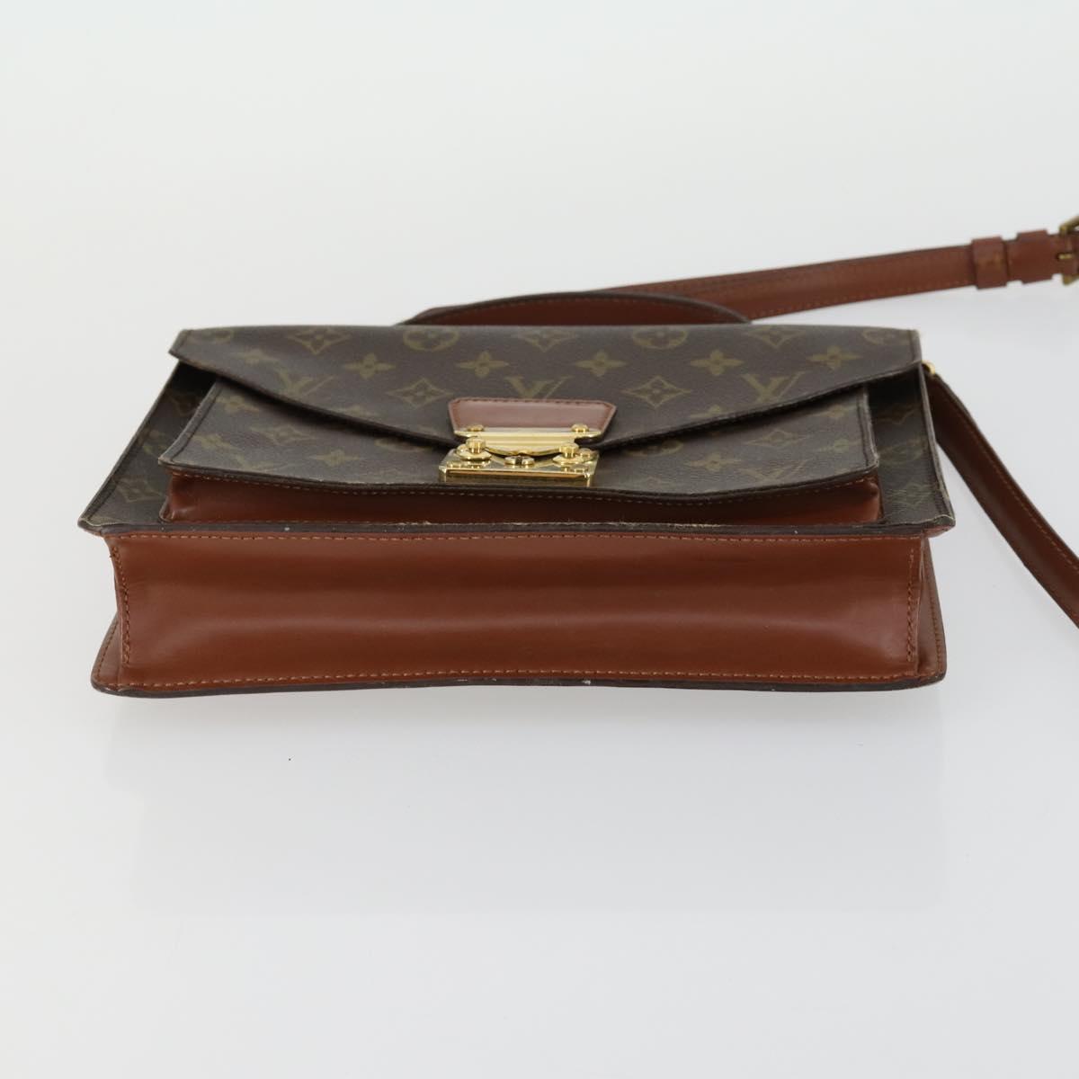 LOUIS VUITTON Monogram Monceau 28 Hand Bag M51185 LV Auth ka1298A