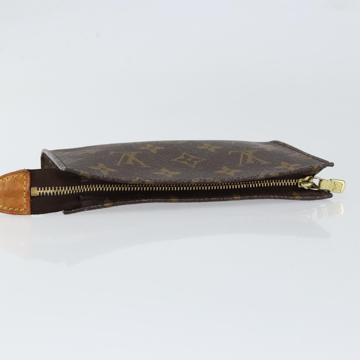 LOUIS VUITTON Monogram Bucket PM Accessory Pouch LV Auth ka130