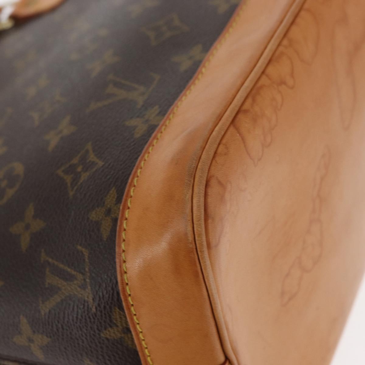 LOUIS VUITTON Monogram Alma Hand Bag M51130 LV Auth ka1302